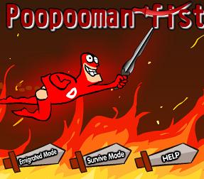 Play Poopooman Fistfight Game