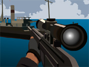 Play Foxy Sniper Pirate Shootout Game