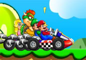 Desenhos de New Super Mario Racing para colorir