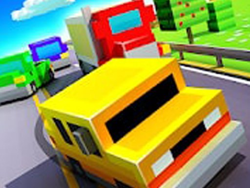 Desenhos de Blocky Highway para colorir