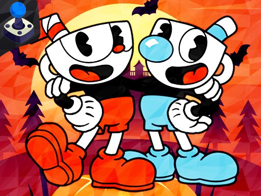 Desenhos de Cuphead Halloween para colorir