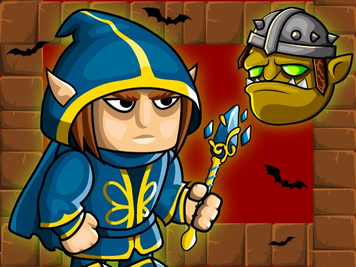 Desenhos de Orc Hunter Halloween para colorir