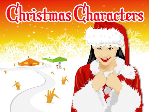 Desenhos de Christmas Characters Slide para colorir