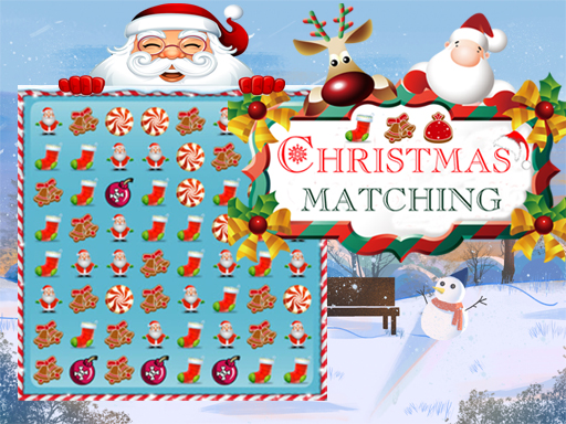 Desenhos de Christmas Matching para colorir