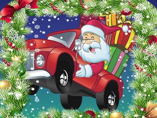 Play Christmas Truck Jigsaw Game