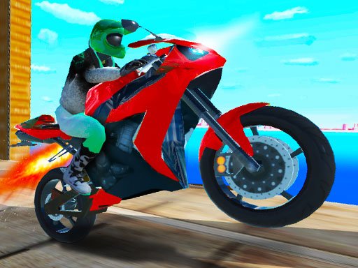 Play Port Bike Stunt Game