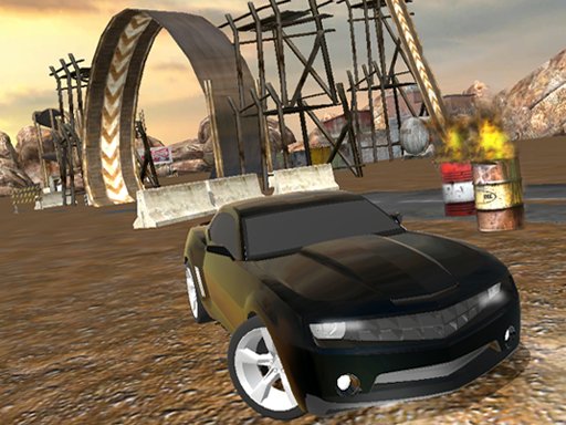 Play Muddy Village Car Stunt Game