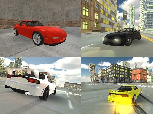 Play RX7 Drift 3D Game