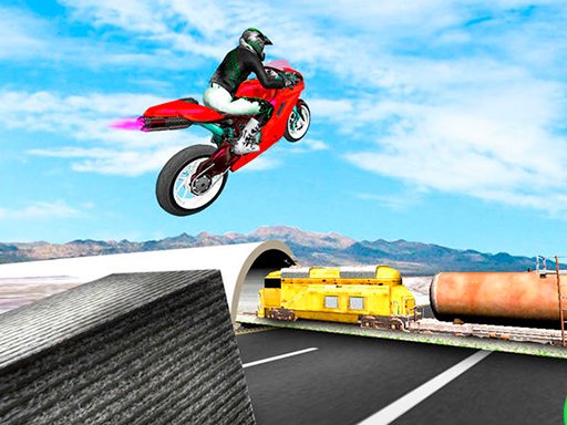 Play Highway Traffic Bike Stunts Game