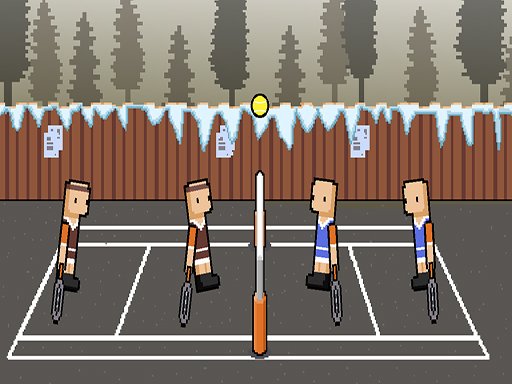 Play Funny Tennis Physics Game