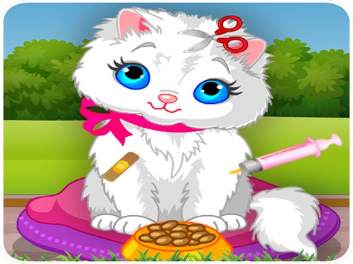 Desenhos de Vet Cat Clinic!!! Little Kitty Cat Hospital para colorir