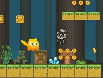 Play Ever Cat In the Skeleton World Game