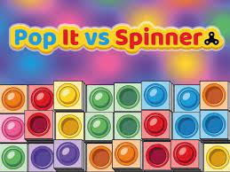 Desenhos de Pop It vs Spinner para colorir