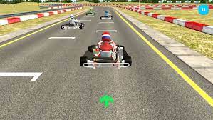 Desenhos de Go Kart Racing 3D para colorir
